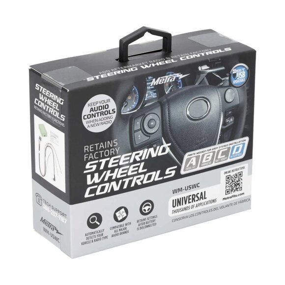 Metra New WM-USWC Universal Steering Wheel Control Interface Aftermarket Radios - Picture 2 of 5